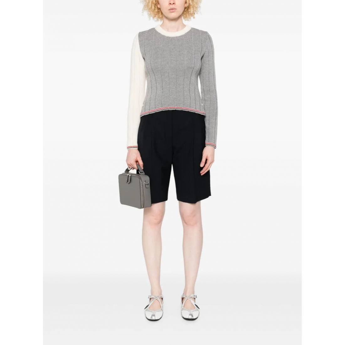 Pull 'Ribbed' pour Femmes