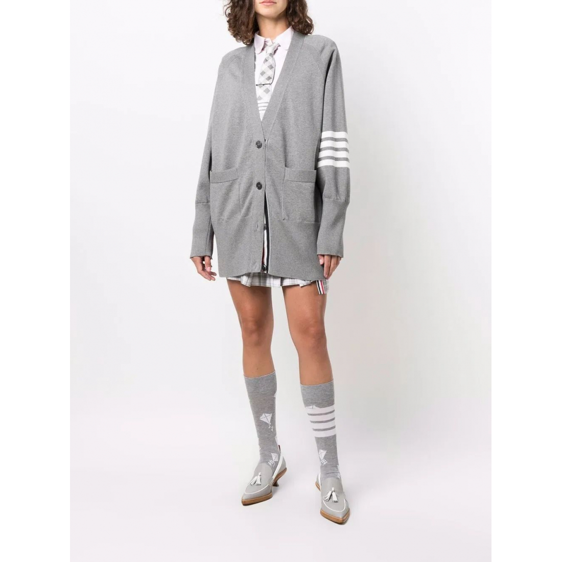 Cardigan '4-Bar' pour Femmes