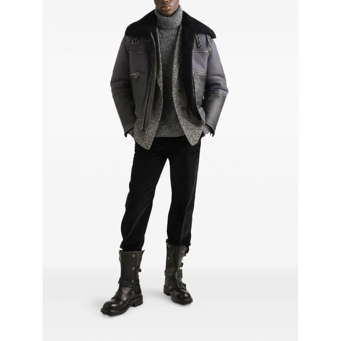 Blazer 'Herringbone Double-Breasted' pour Hommes