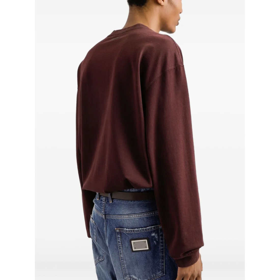 T-shirt 'Long-Sleeve Crew-Neck' pour Hommes