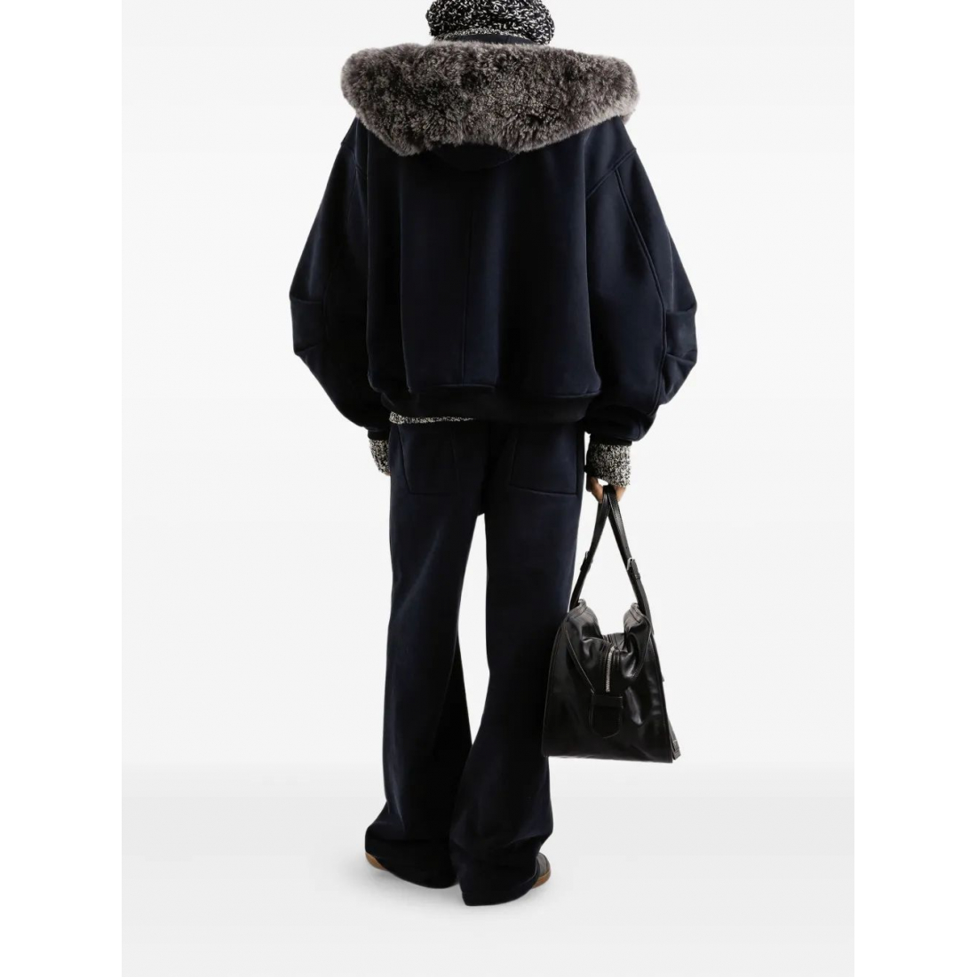 Jogging 'Elasticated-Waistband Panelled' pour Hommes