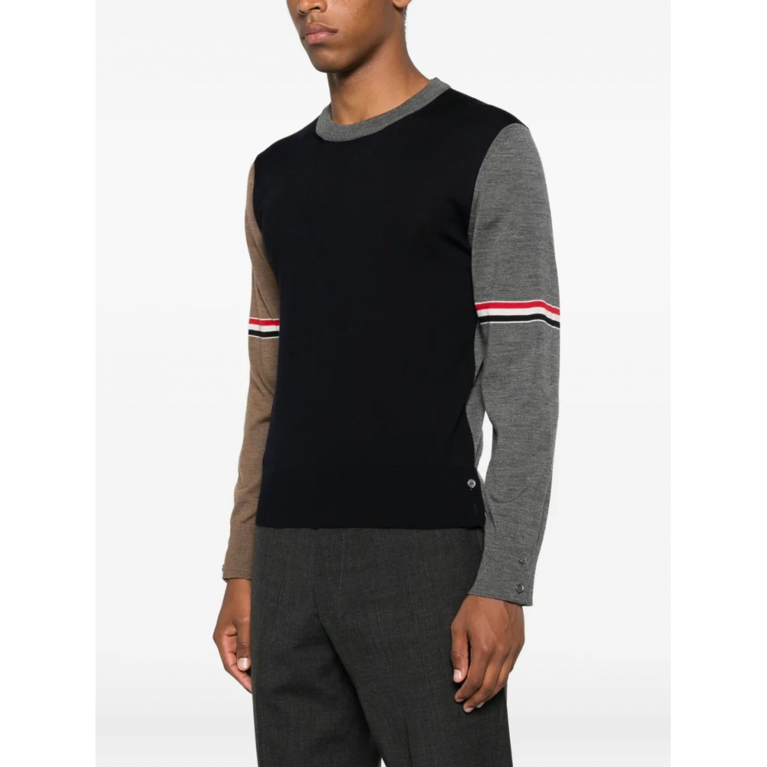Pull 'Panelled' pour Hommes