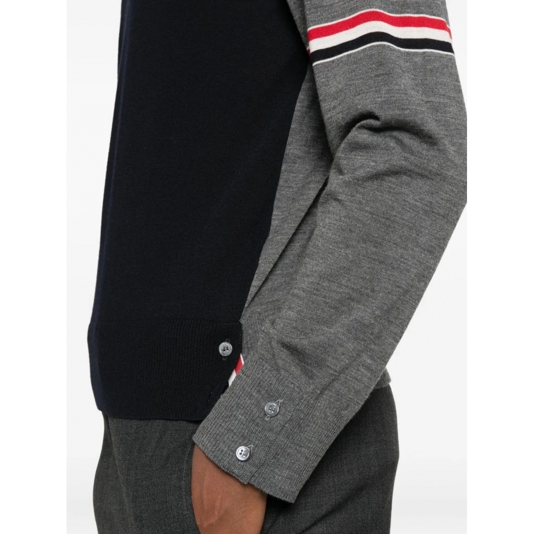 Pull 'Panelled' pour Hommes