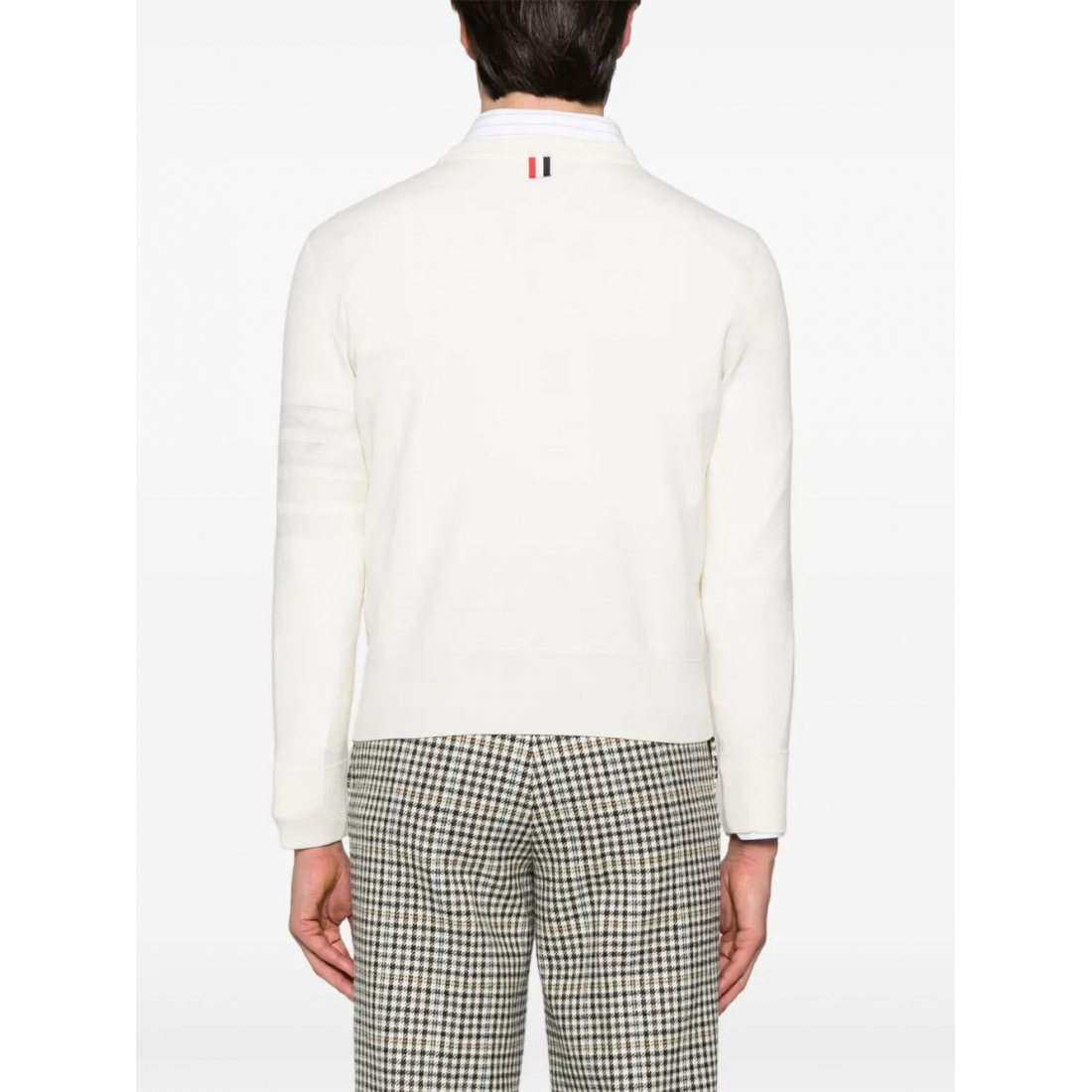 Men's '4-Bar Stripe Crew-Neck' Sweater