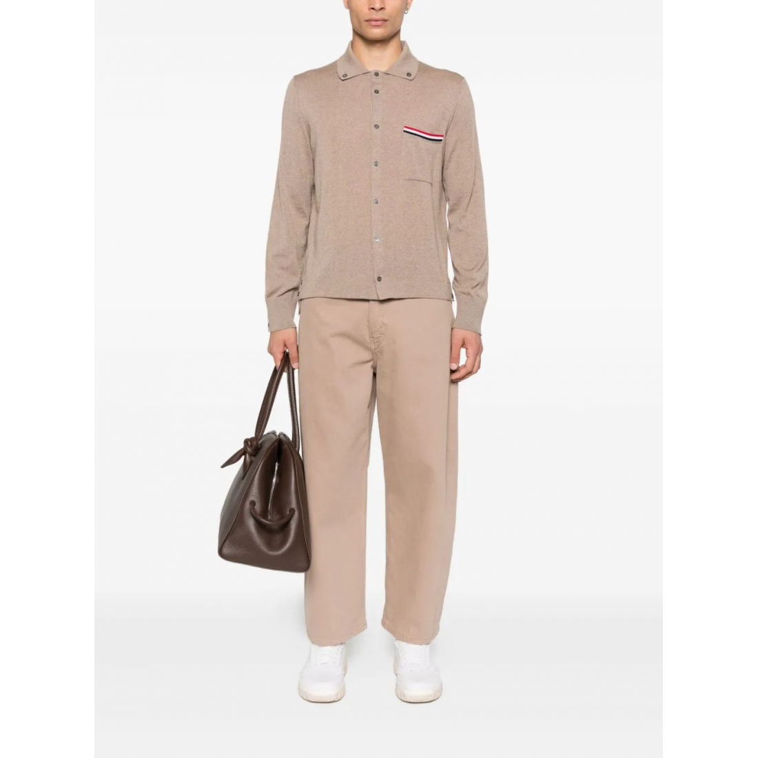 Cardigan 'Buttoned Pocket' pour Hommes