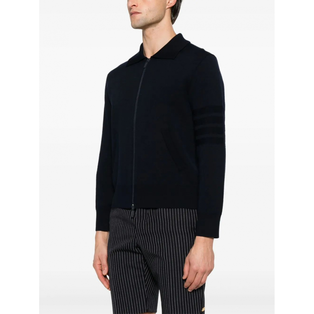 Cardigan '4-Bar Stripe Zipped' pour Hommes