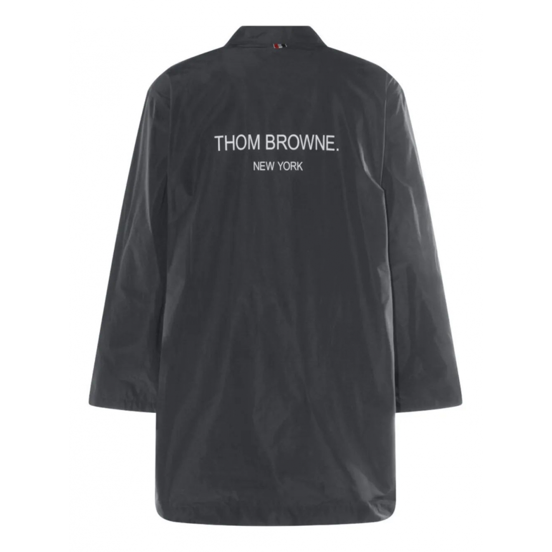 Manteau 'Logo-Print Single-Breasted' pour Hommes