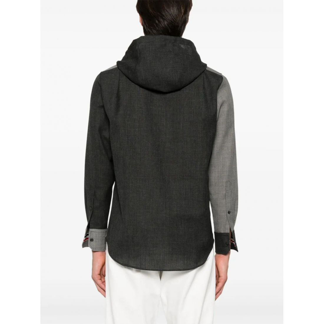 Chemise 'Rwb-Stripe Hooded' pour Hommes