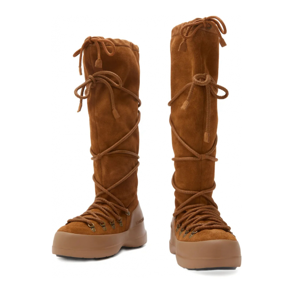 Women's 'Luna Lace-Up' Long Boots