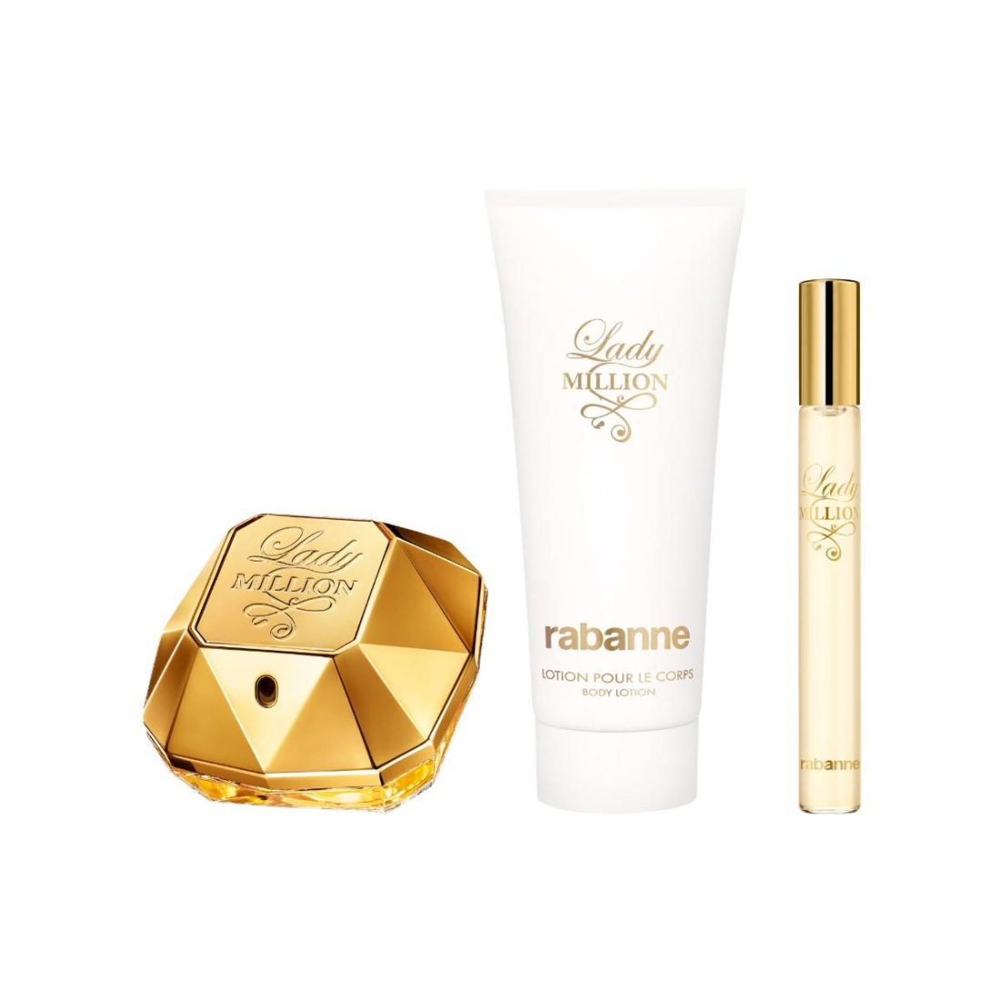 Coffret de parfum 'Lady Million' - 3 Pièces