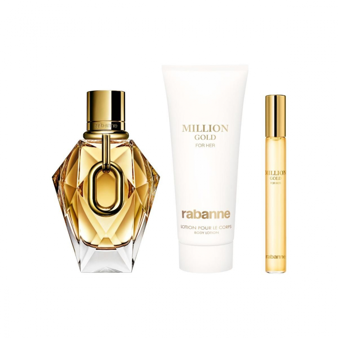 Coffret de parfum 'Million Gold' - 3 Pièces