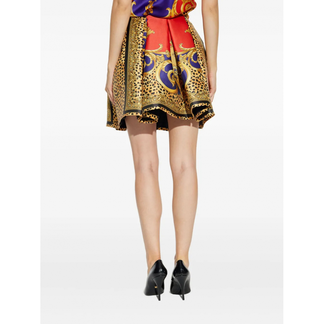 Mini Jupe 'Volume-Pleats Ballet' pour Femmes