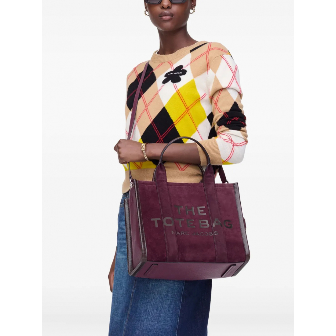 Women's 'The Suede Medium' Tote Bag