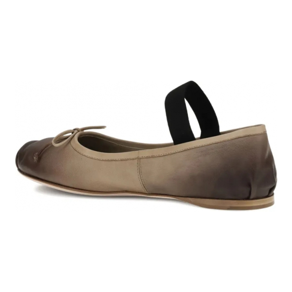 Women's 'Logo-Strap' Ballerinas