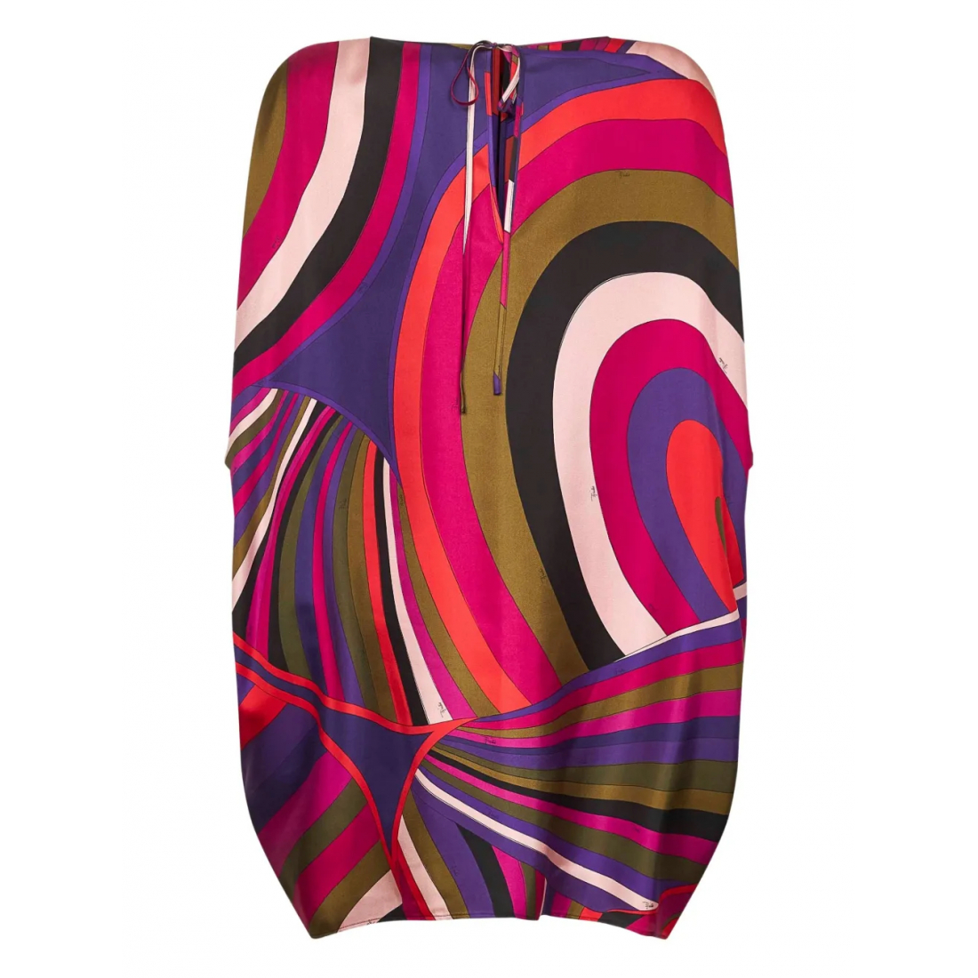 Women's 'Abstract-Pattern Print' Cape