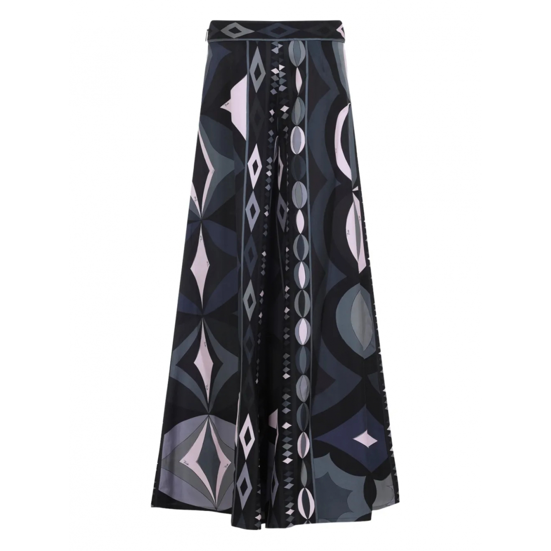 Pantalon Palazzo 'Geometric-Print' pour Femmes
