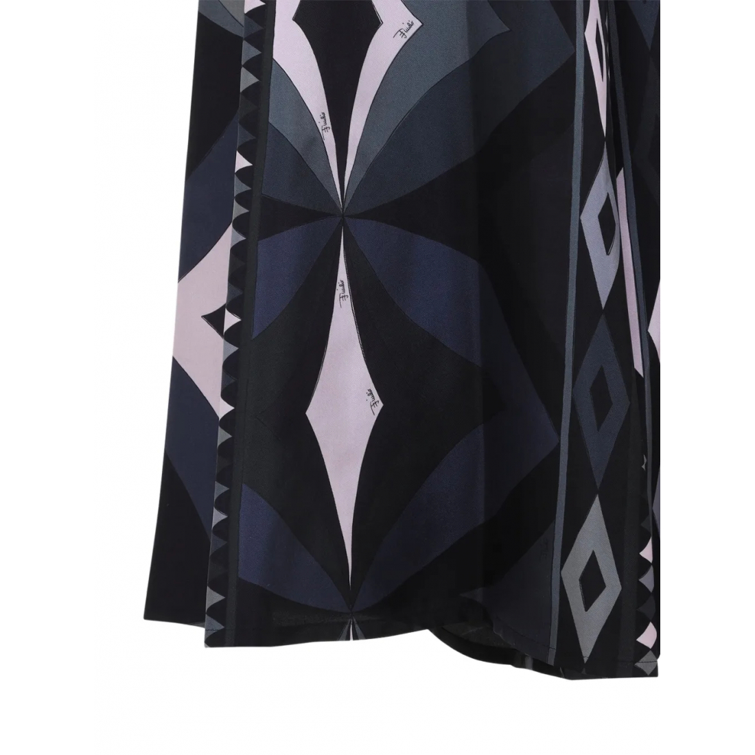 Pantalon Palazzo 'Geometric-Print' pour Femmes