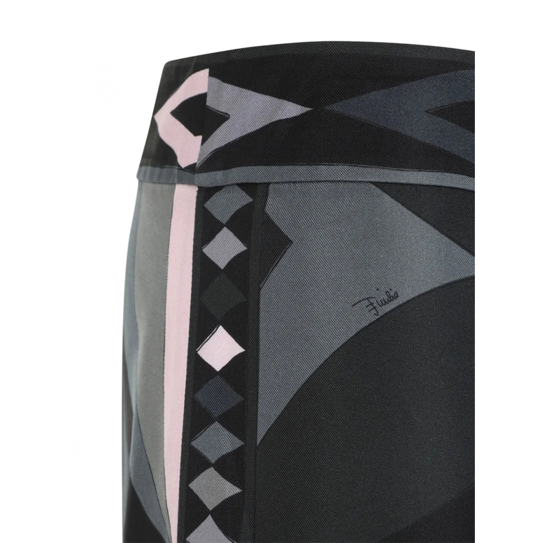 Pantalon Palazzo 'Geometric-Print' pour Femmes