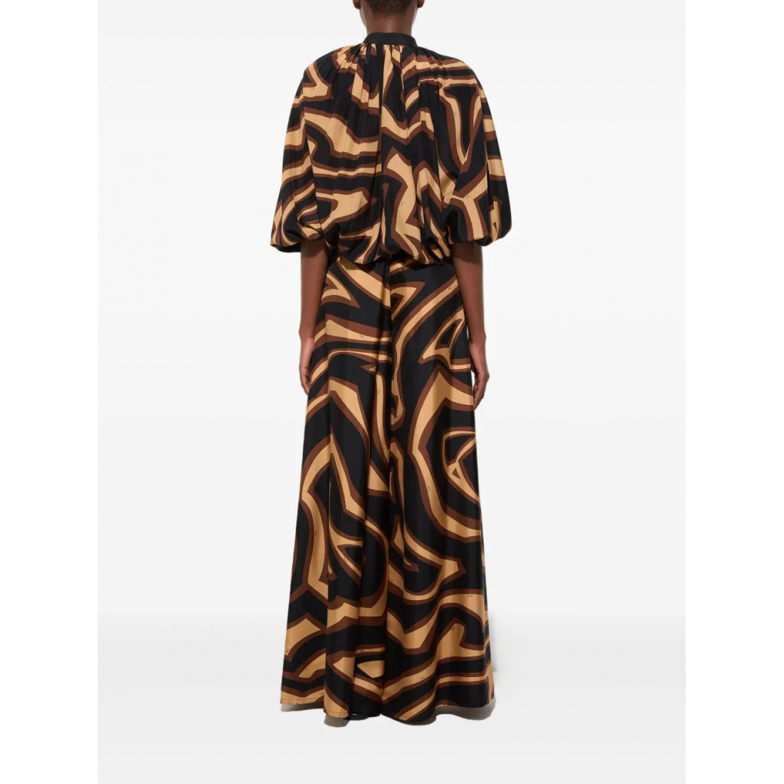 Women's 'Abstract-Pattern Print' Trousers