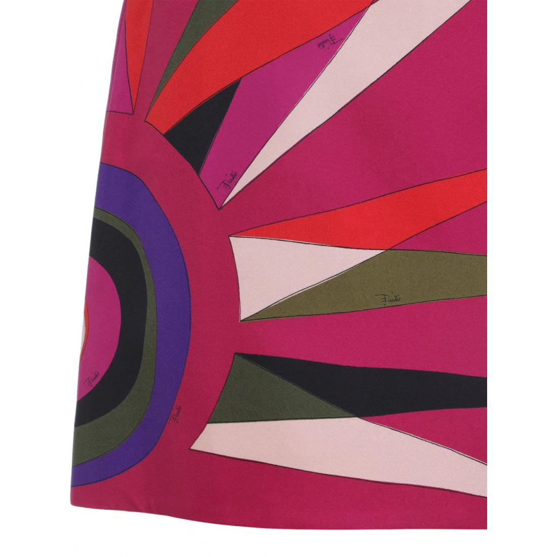 Mini Jupe 'Geometric-Print' pour Femmes