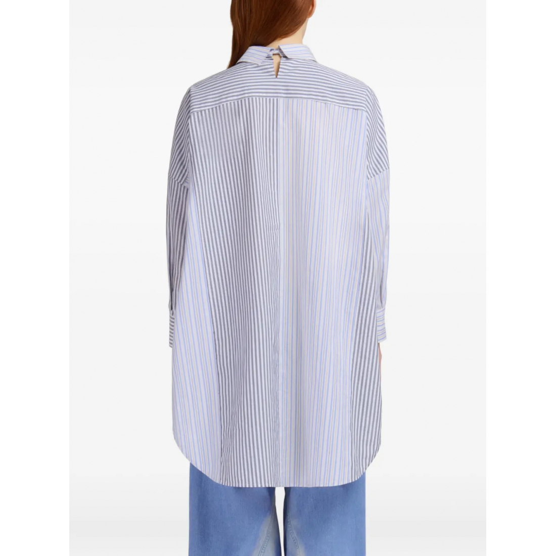 Chemise 'Striped Cotton' pour Femmes