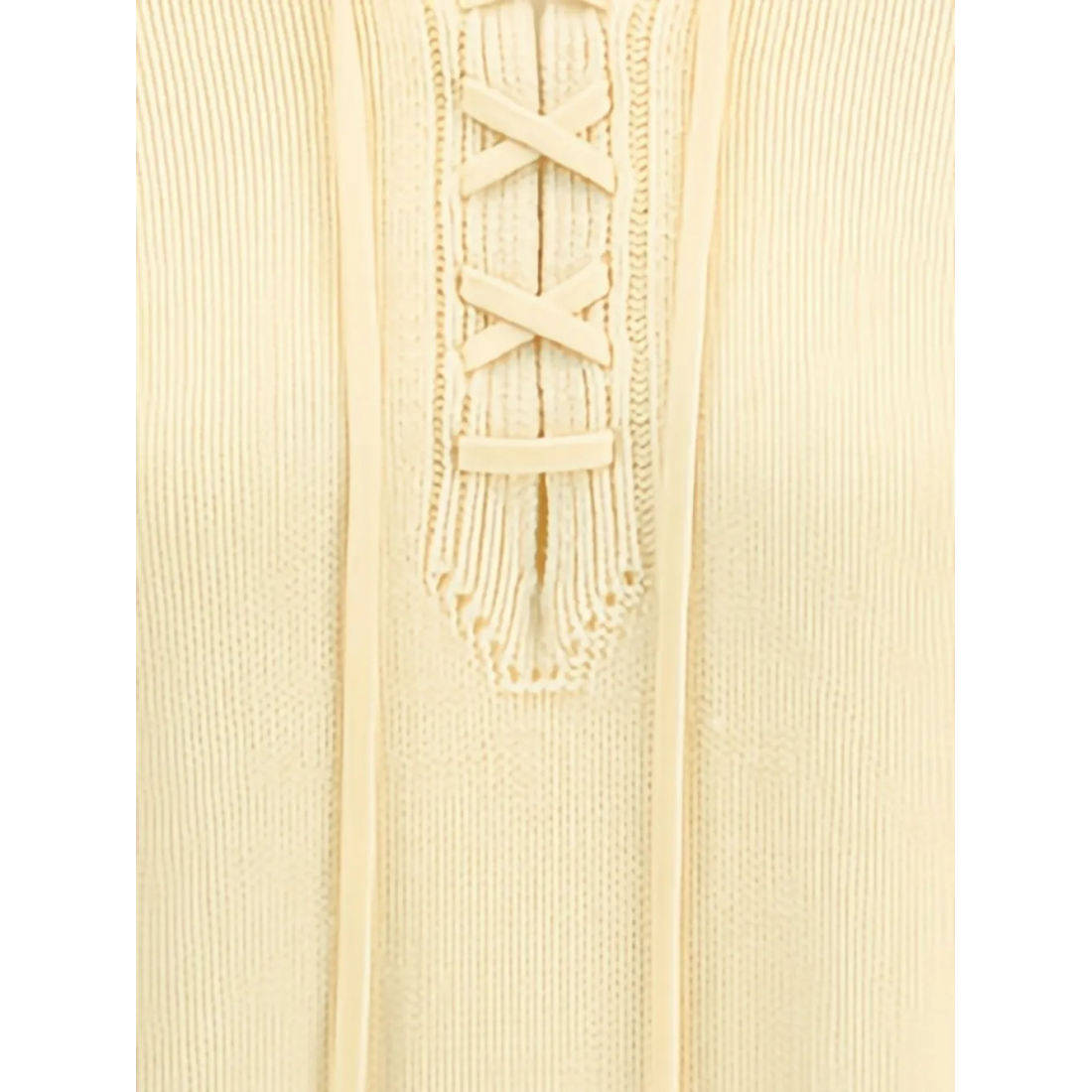 Women's 'Lace-Up' Sweater