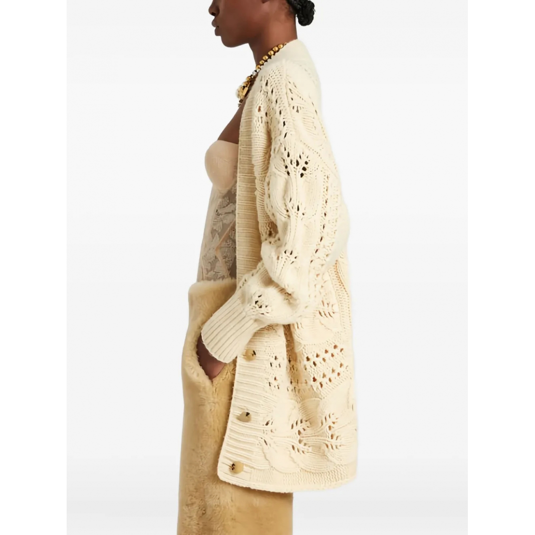 Cardigan 'Openwork' pour Femmes