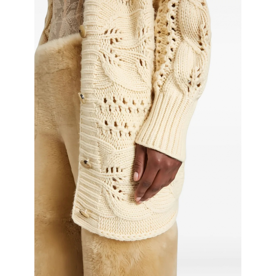 Cardigan 'Openwork' pour Femmes