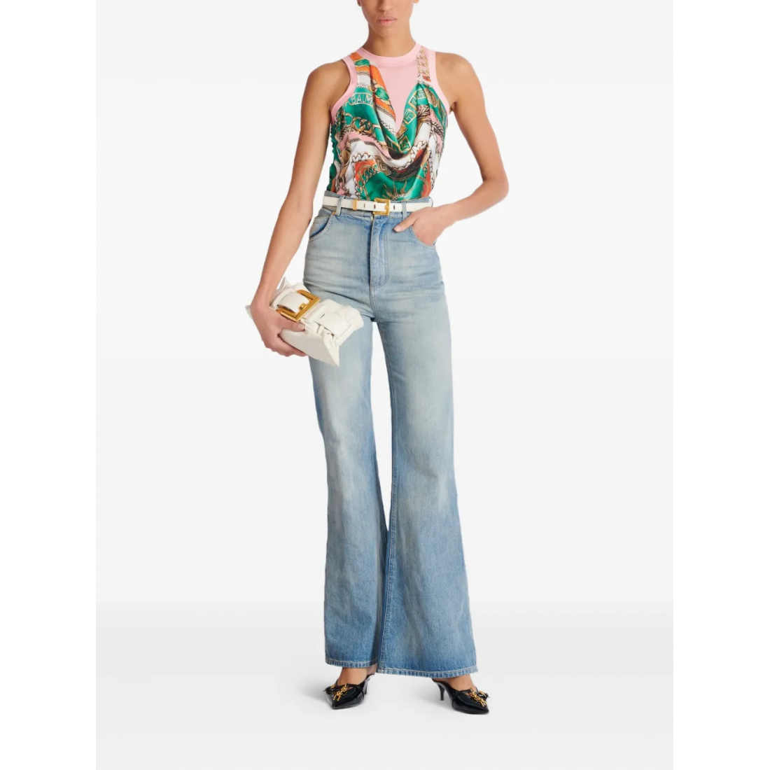 Women's 'Logo-Patch' Jeans