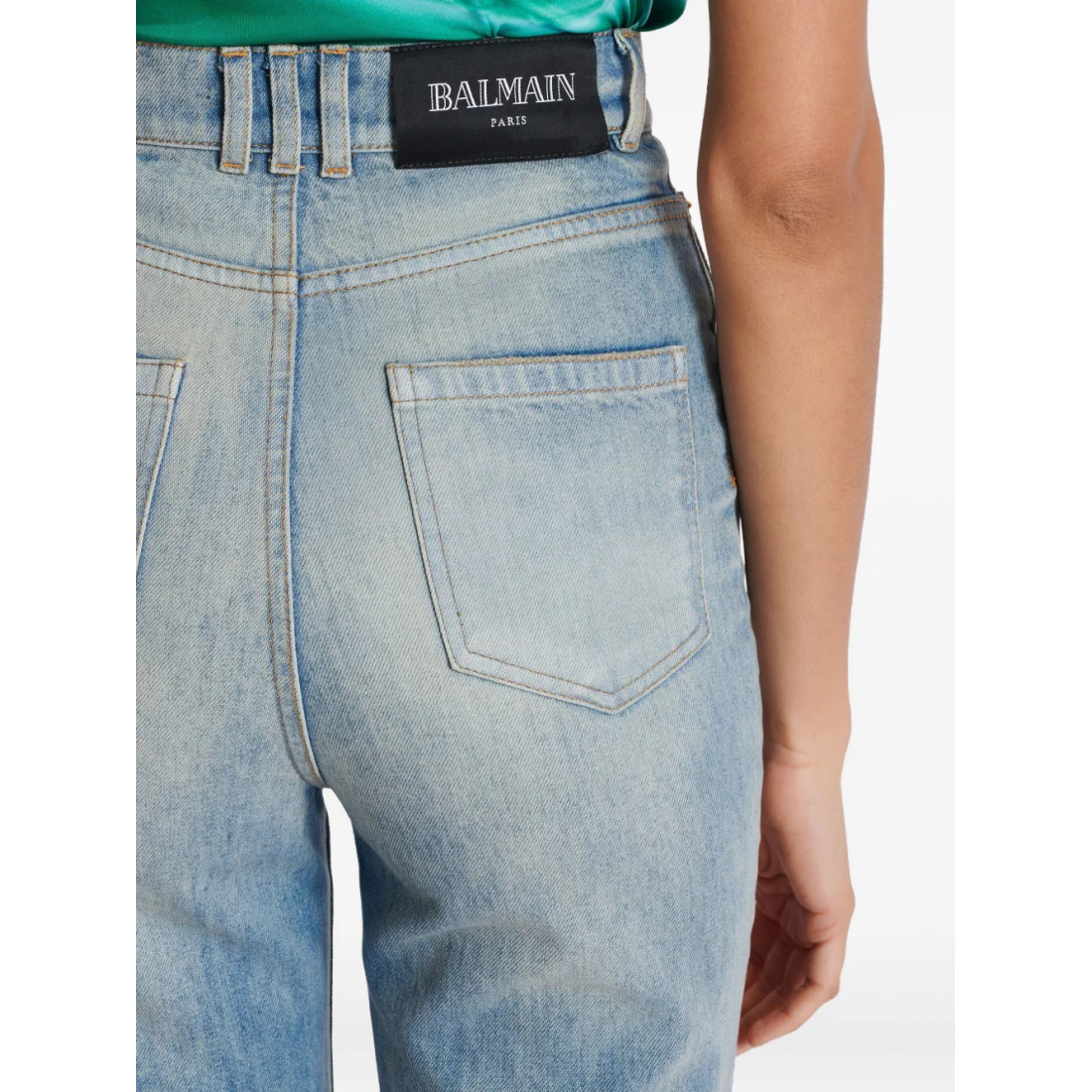 Women's 'Logo-Patch' Jeans