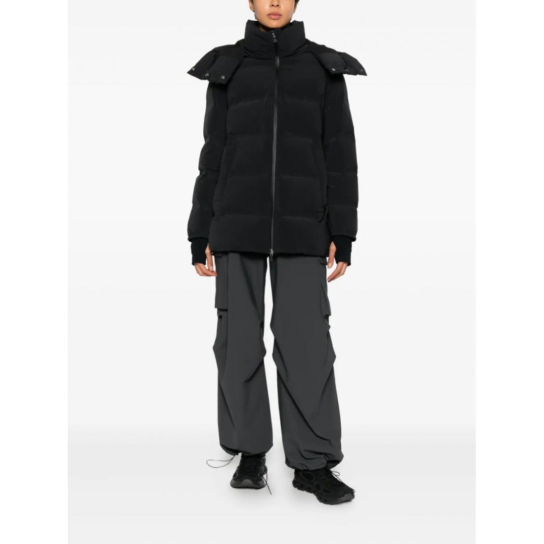 Veste matelassée 'Hooded Zip-Up' pour Femmes