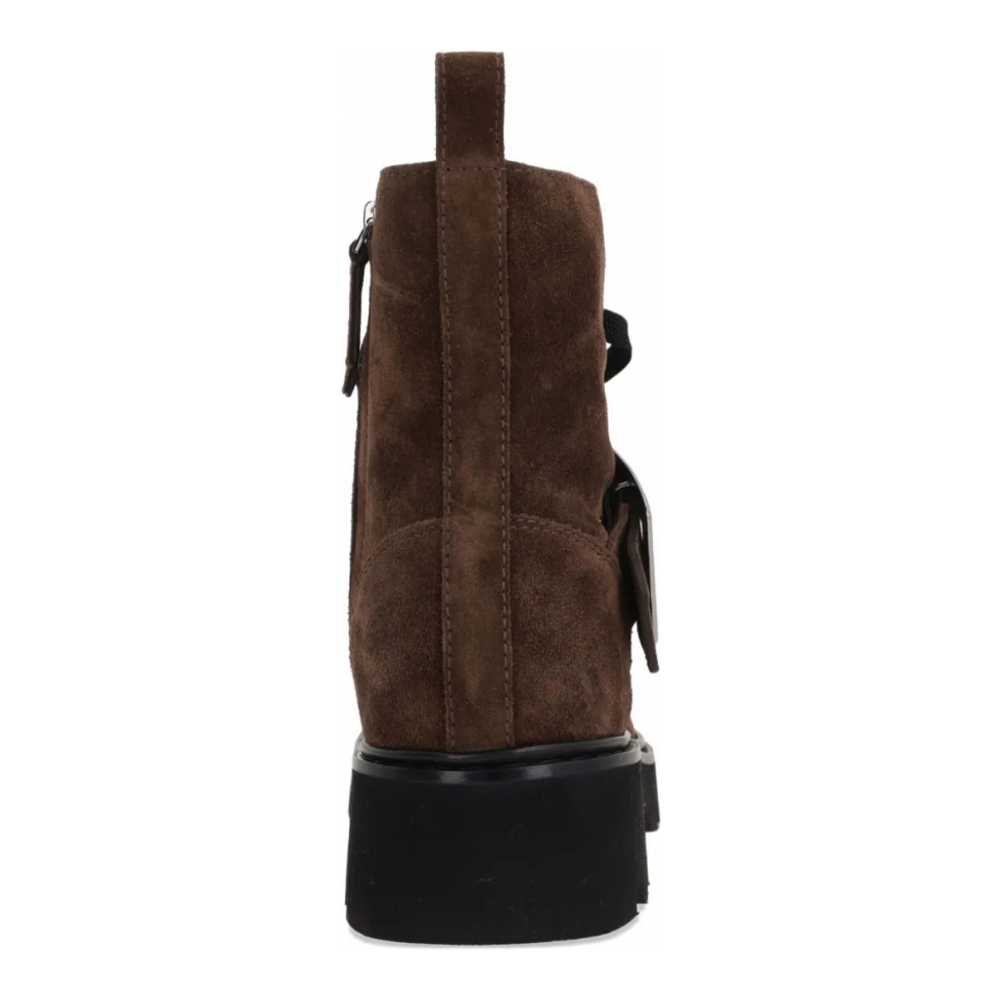 Bottes 'Buckle-Fastening Lace-Up' pour Femmes