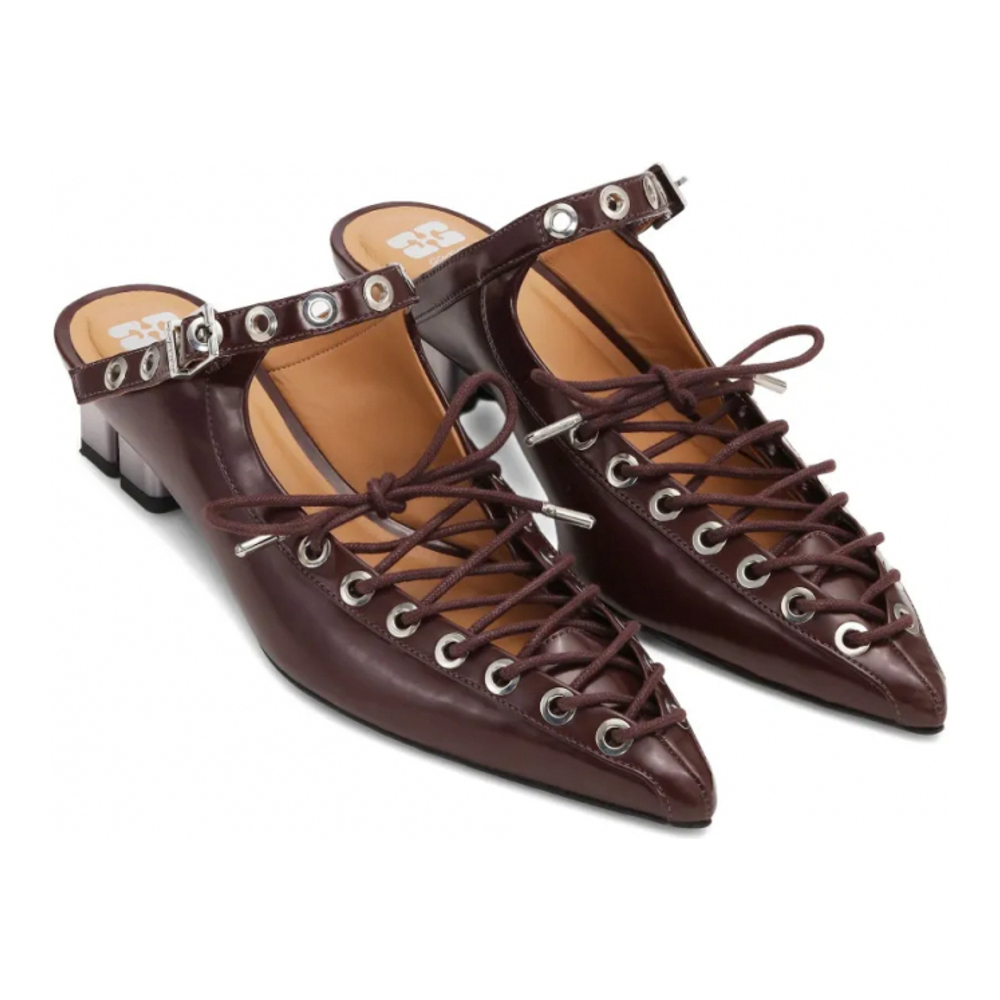 Women's 'Eyelet-Detail' Mules