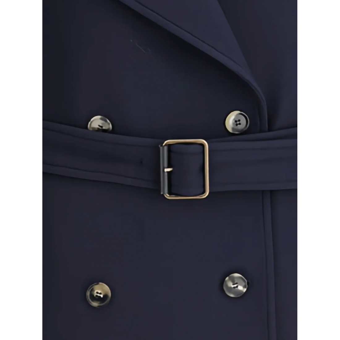 Caban 'Button Belt Double Breasted' pour Femmes