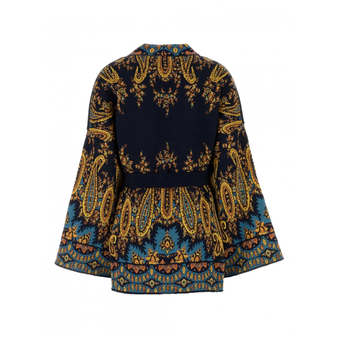 Cape 'Paisley-Patterned Belted' pour Femmes