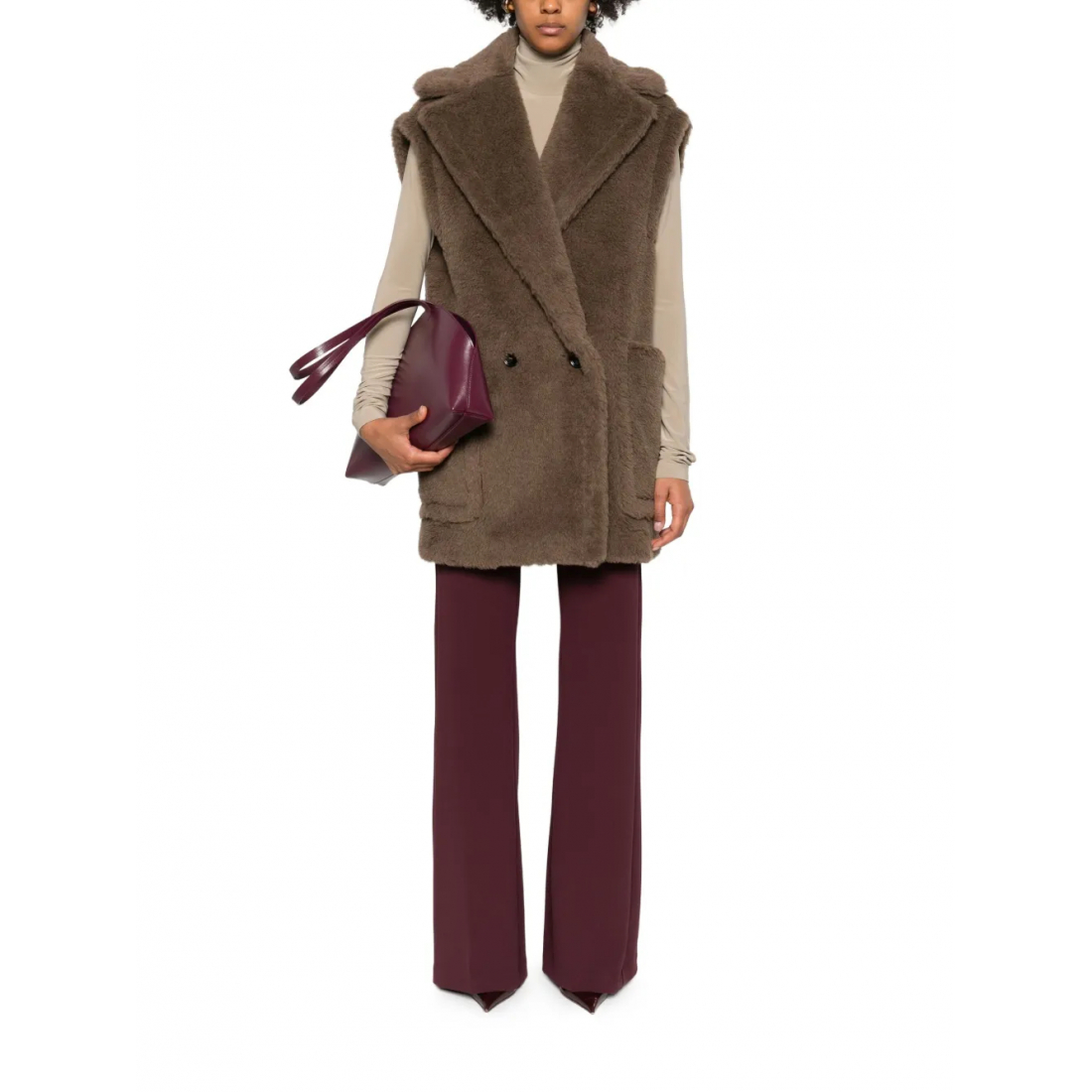 Gilet 'Bormida Double-Breasted' pour Femmes