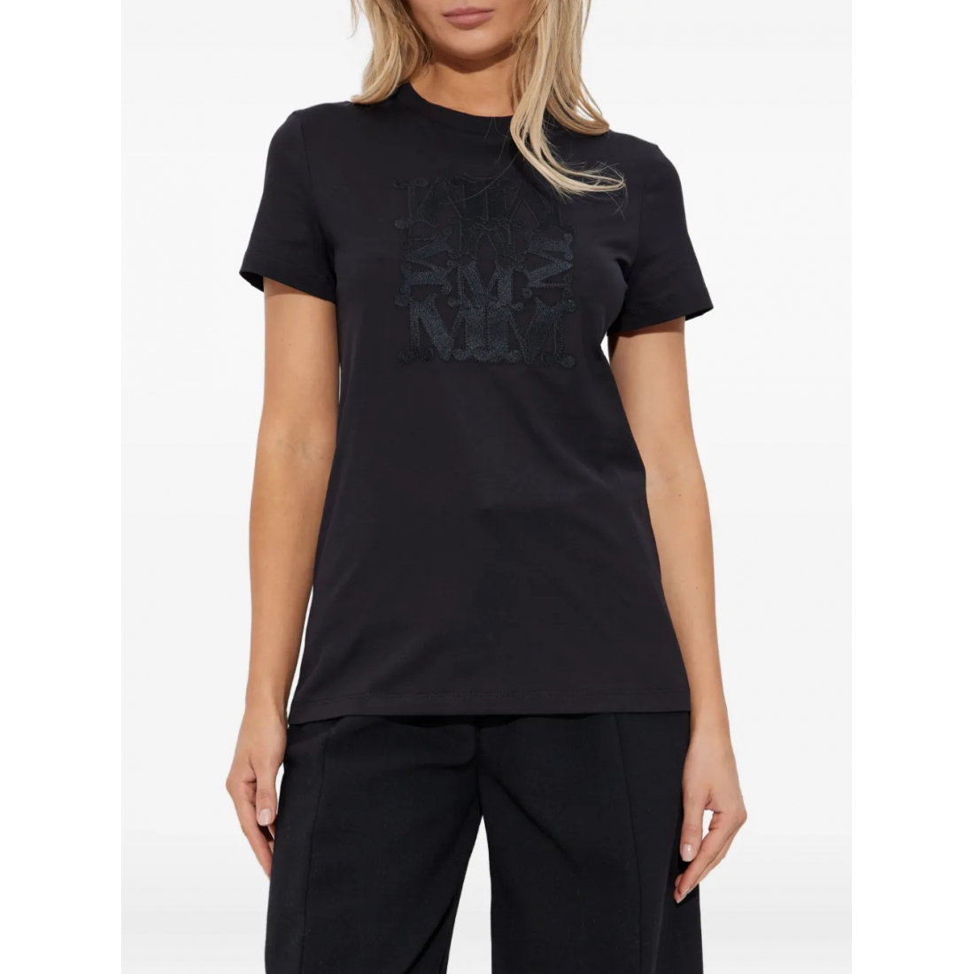 Women's 'Bravo Logo-Embroidered' T-Shirt