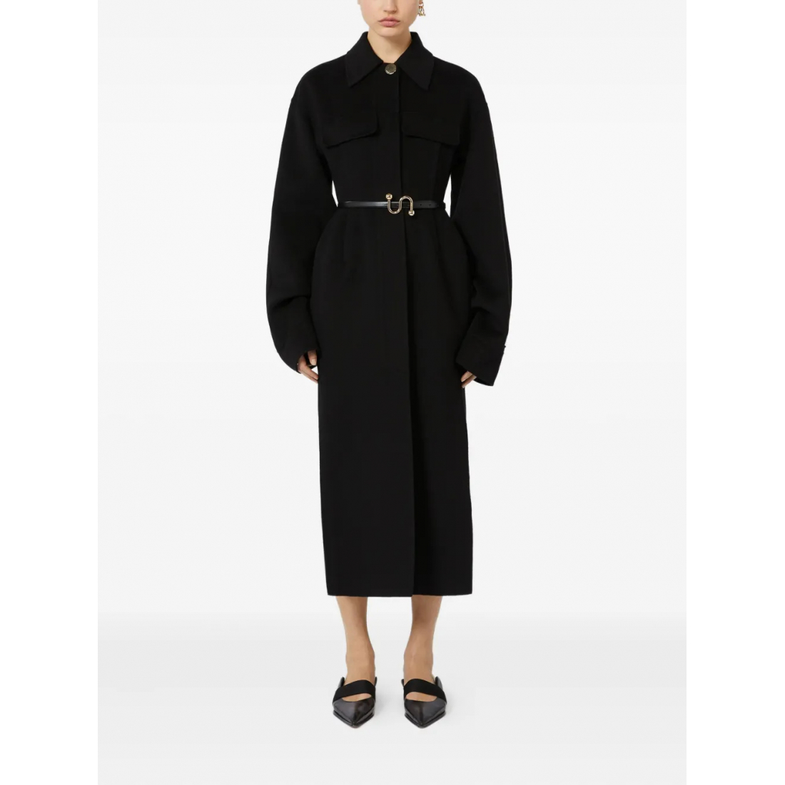 Manteau à ceinture 'Classic-Collar' pour Femmes