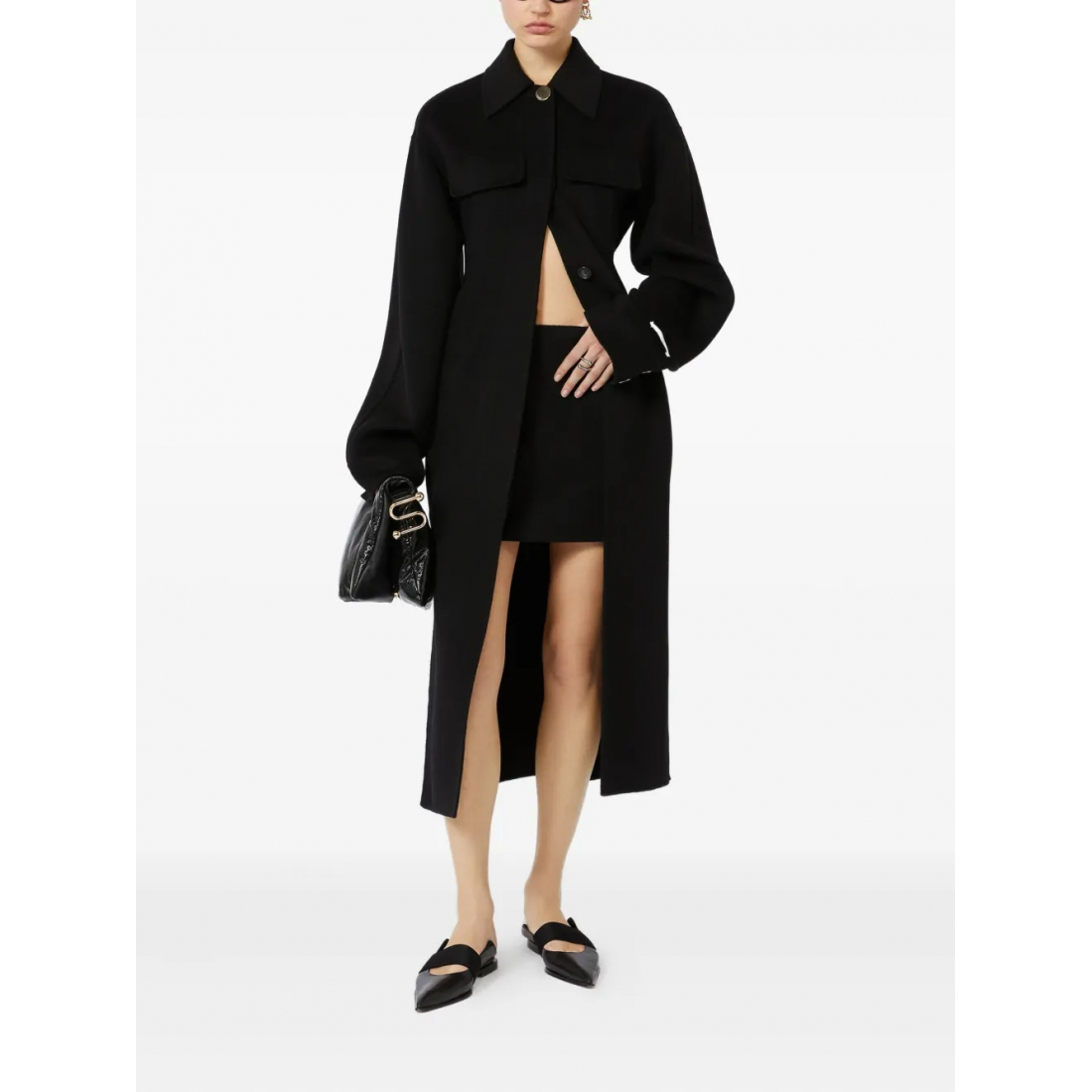 Manteau à ceinture 'Classic-Collar' pour Femmes