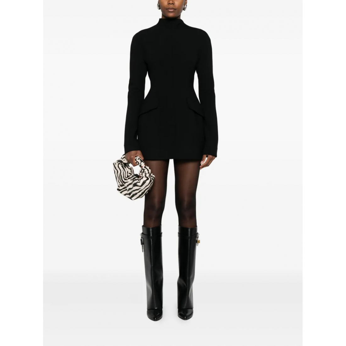 Robe mini 'Long-Sleeve' pour Femmes