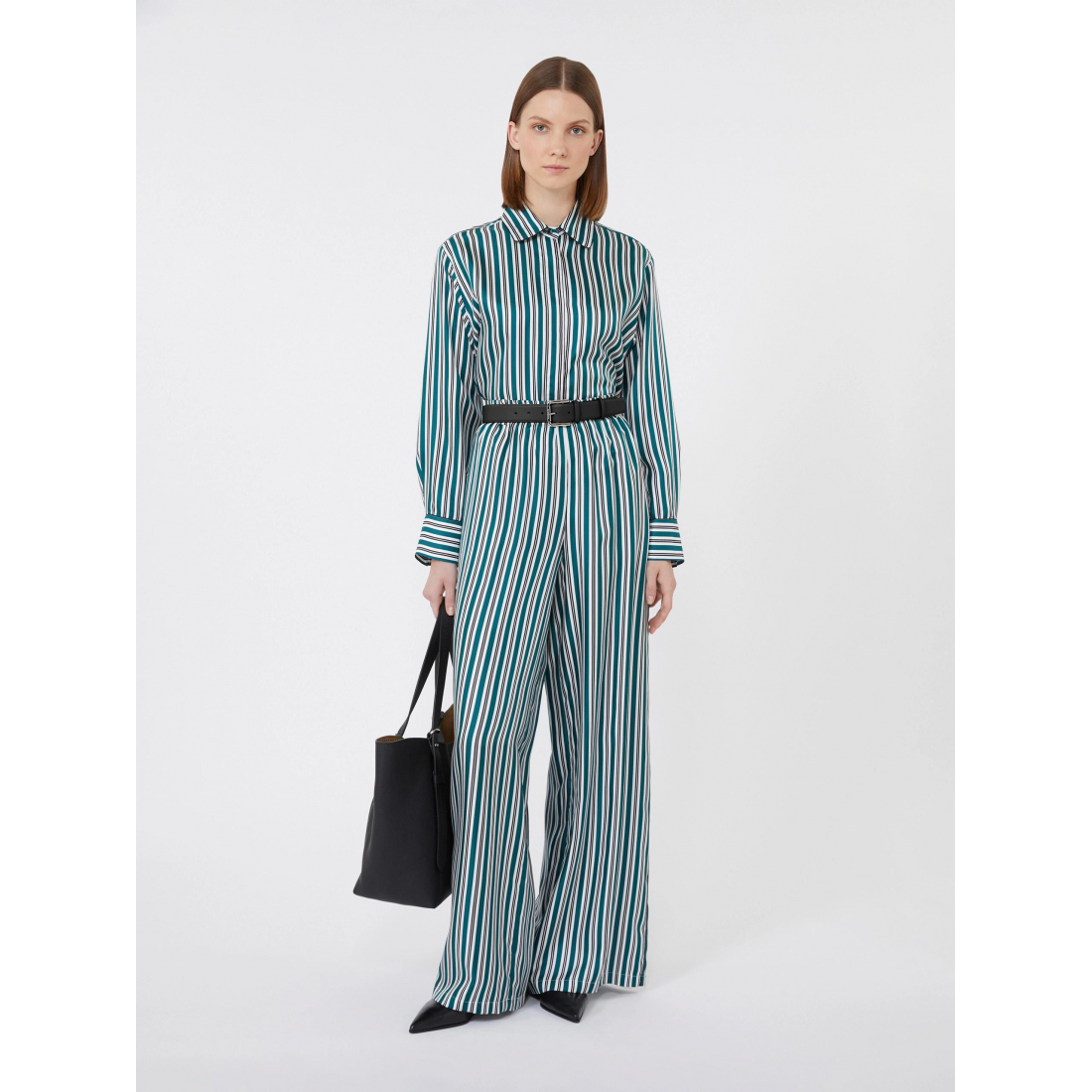 Chemise 'Printed Cropped' pour Femmes