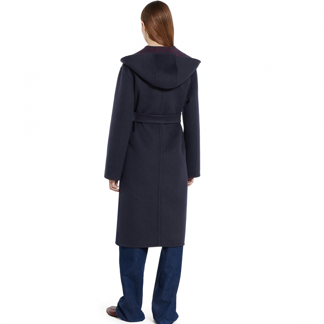 Manteau à ceinture 'Reversible Hooded' pour Femmes