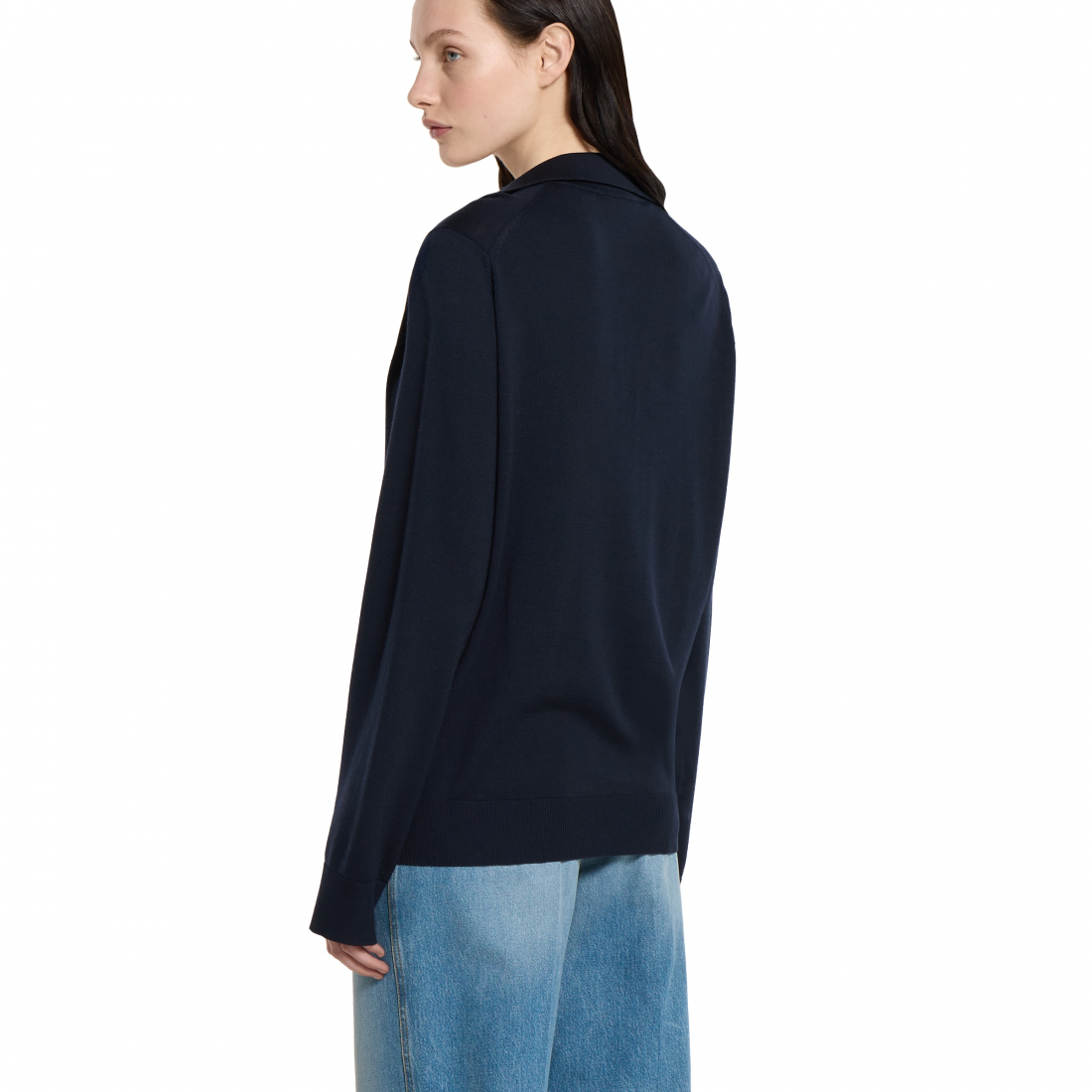 Polo manches longues 'Extra Fine' pour Femmes