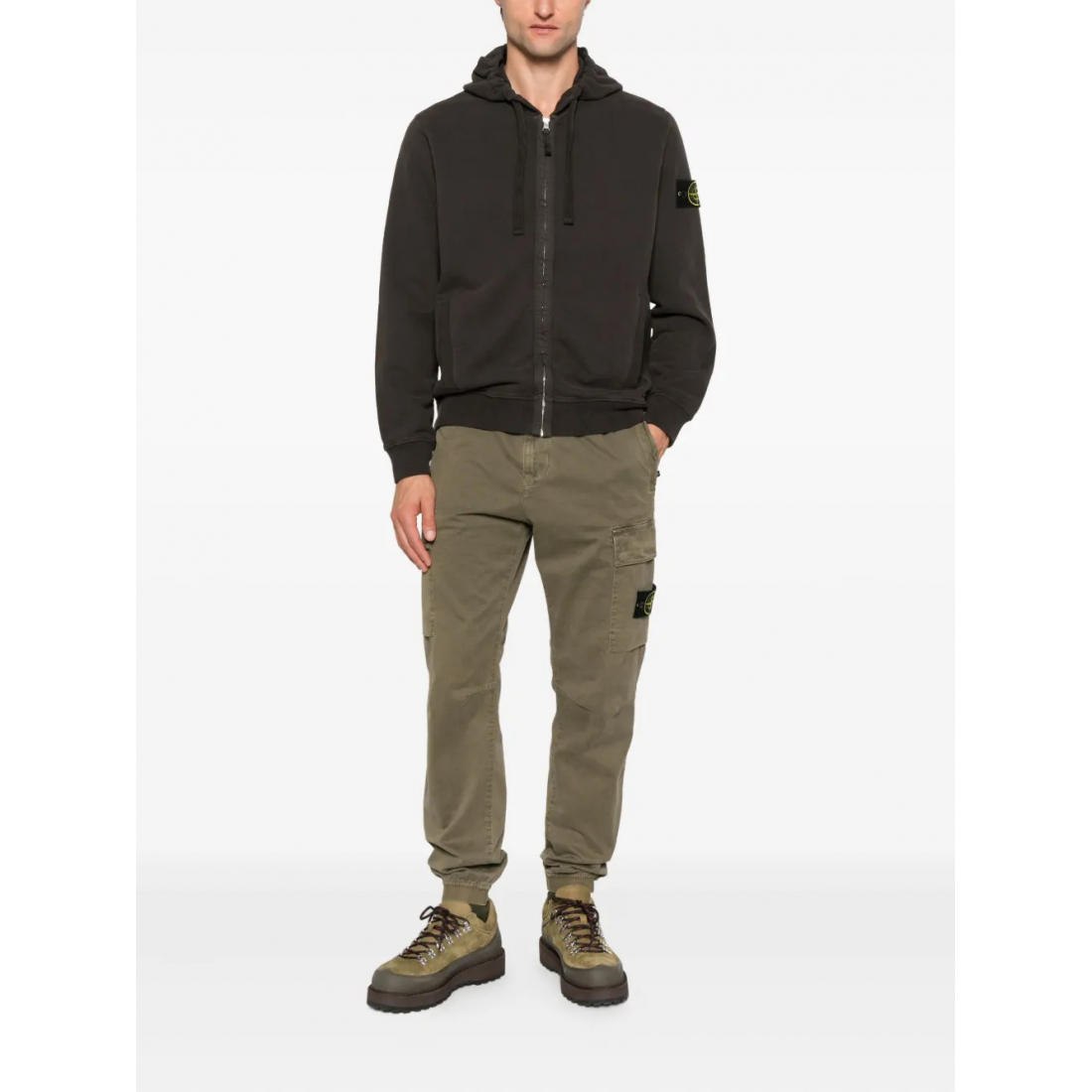 Sweatshirt à capuche  'Zip-Up' pour Hommes