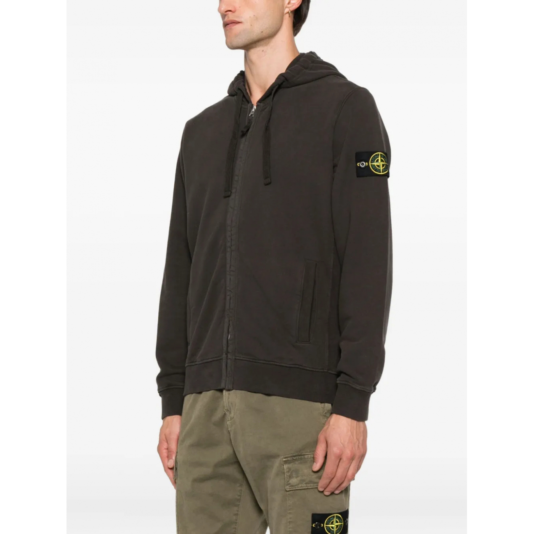 Sweatshirt à capuche  'Zip-Up' pour Hommes