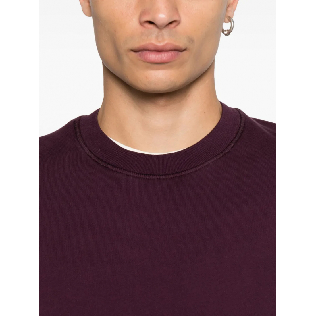 Sweatshirt 'Logo-Patch Crew Neck' pour Hommes