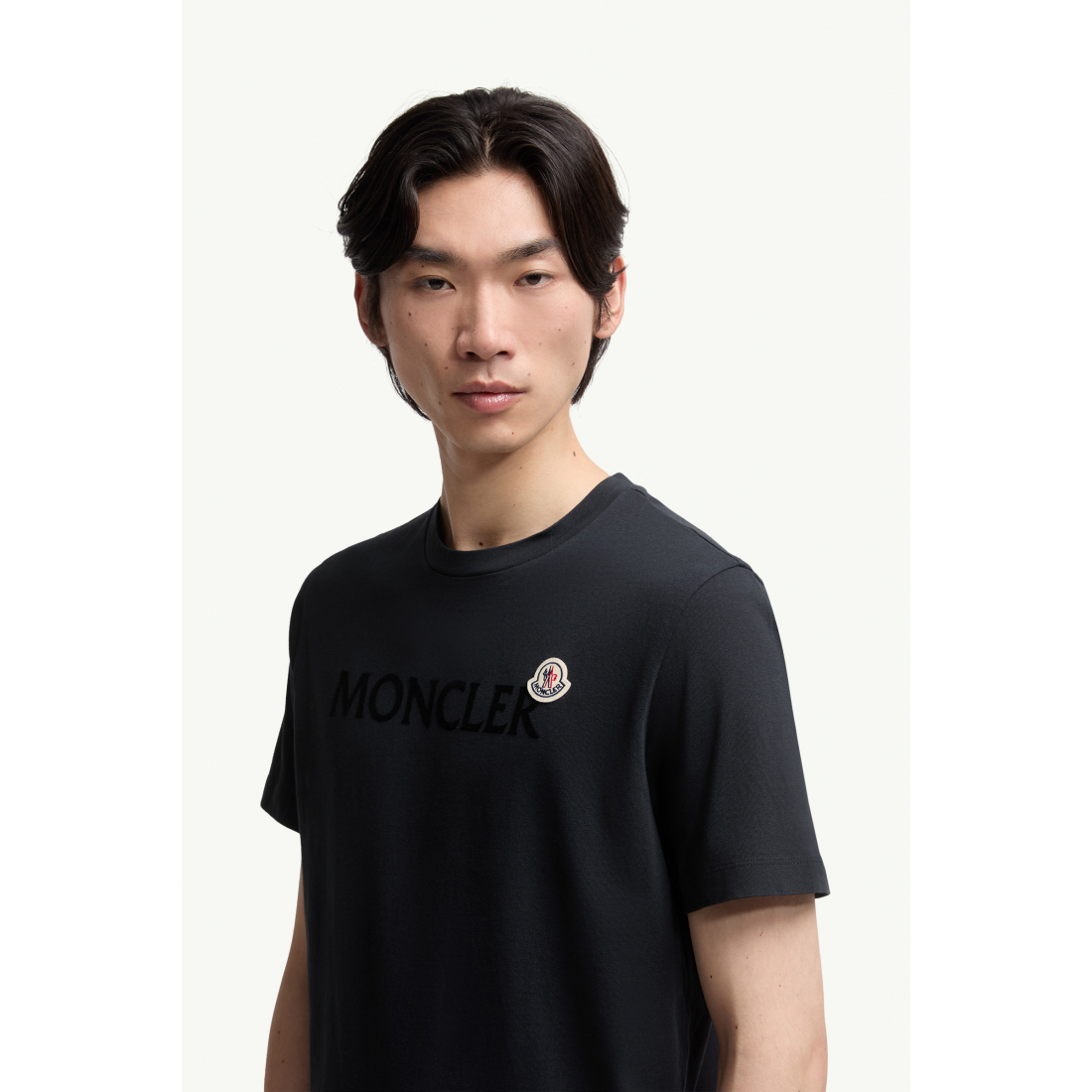 T-shirt 'Flocked Logo' pour Hommes