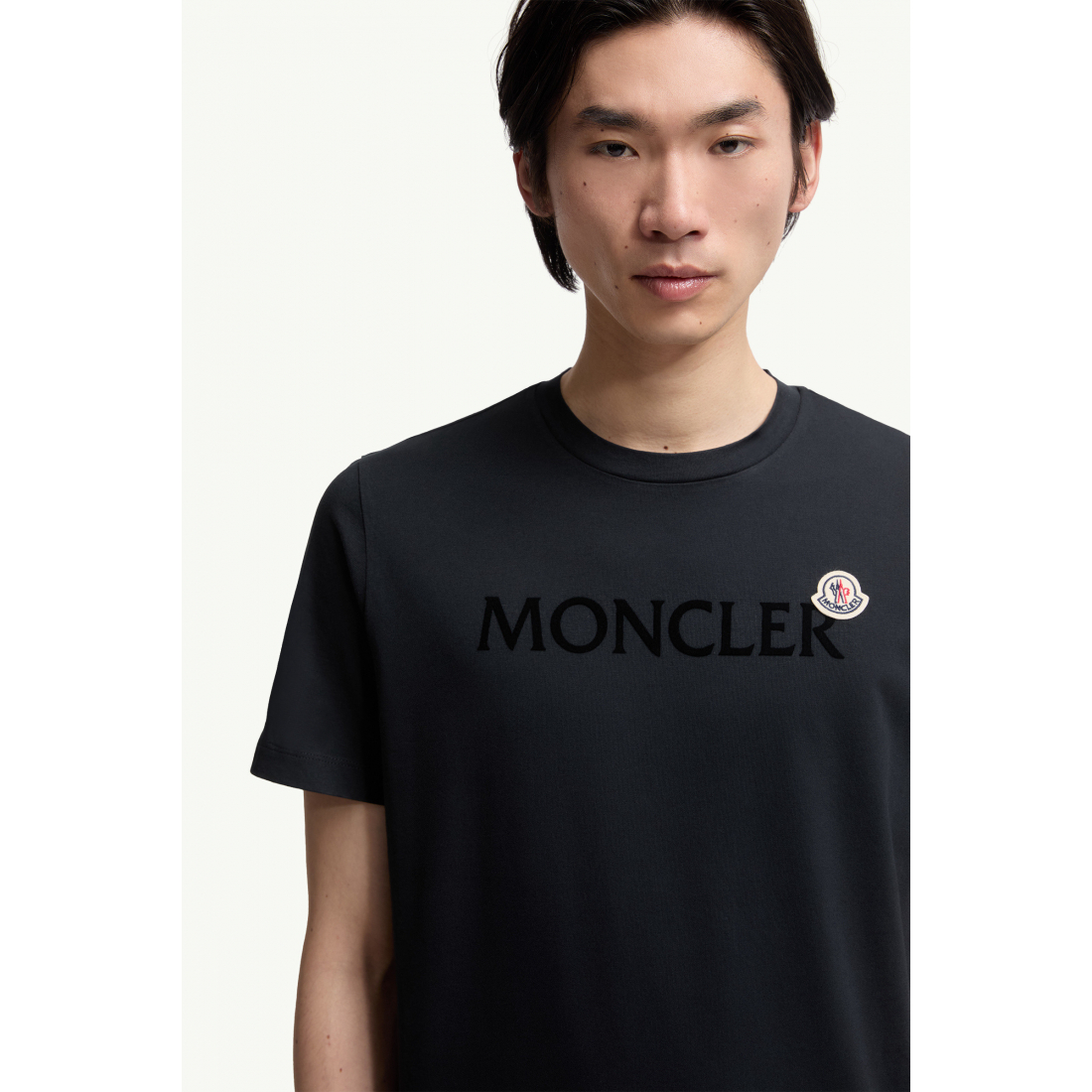 T-shirt 'Flocked Logo' pour Hommes