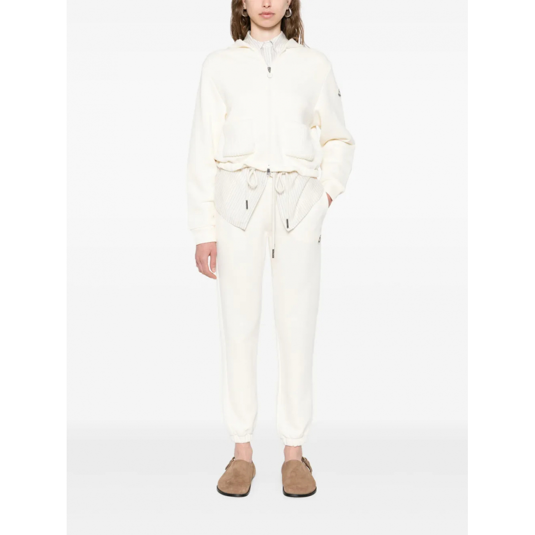 'Logo-Patch' Hose für Damen