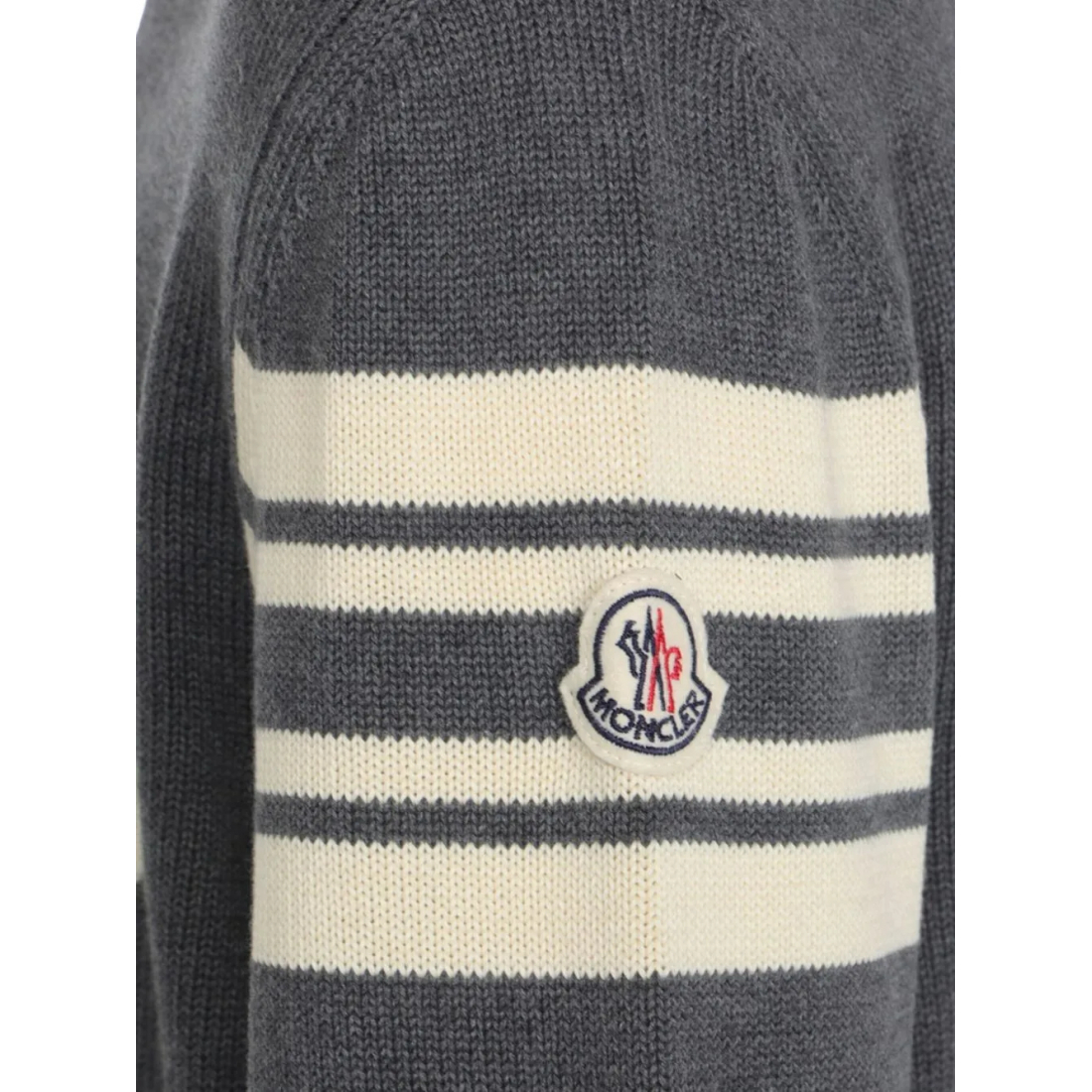 Pull 'Logo-Embroidered Striped-Sleeve' pour Hommes